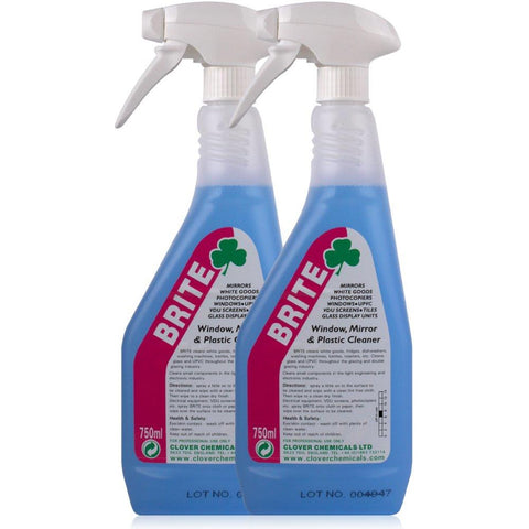 Clover Chemicals Brite Bundle 6 x 750ml Trigger Bottles