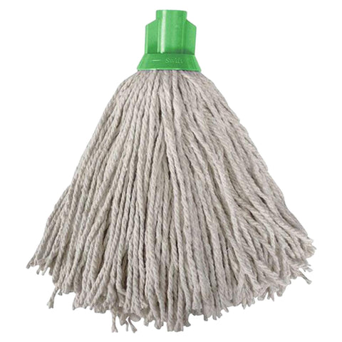 Single, Green, Swift PY Cotton Socket Mop