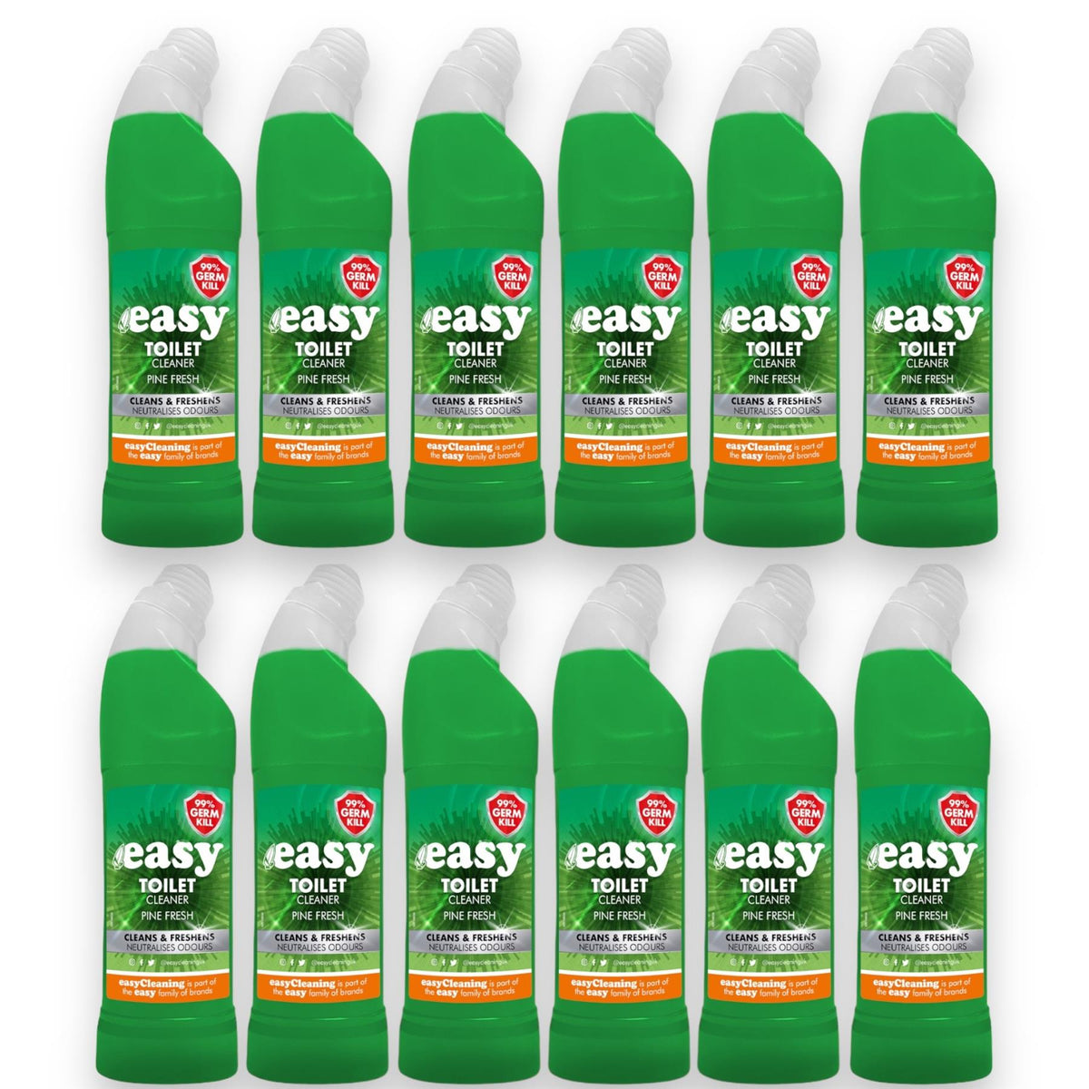 Easy Pine Toilet Cleaner, 12 x 750ml