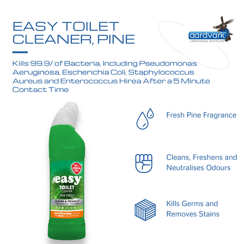 Easy Pine Toilet Cleaner, 2 x 750ml