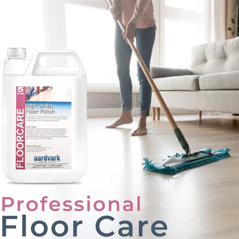 Aardvark Janitorial Supplies High Solid Floor Polish 10 Litre