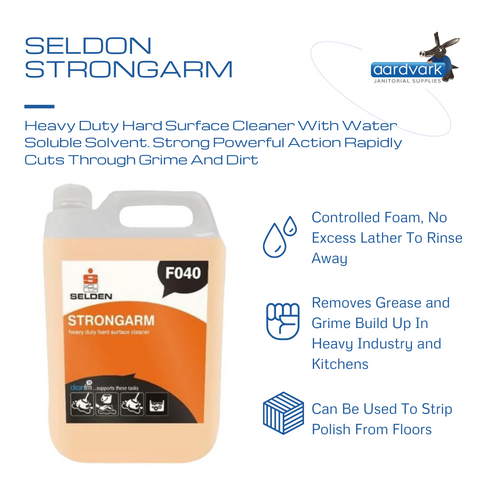 Seldon Strongarm Heavy Duty Hard Surface Cleaner 5 Litres